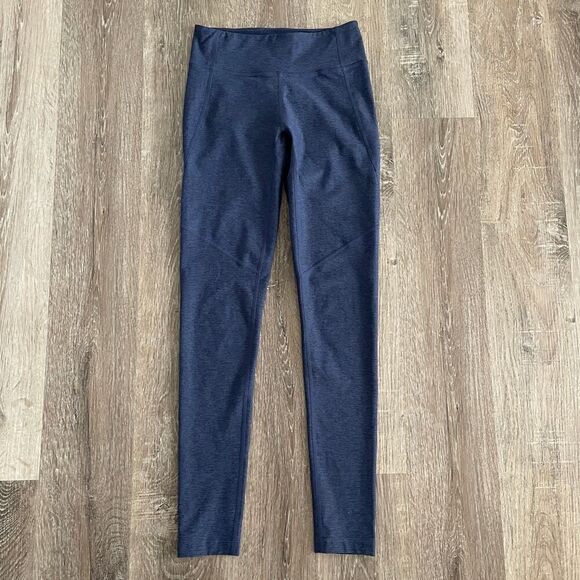 Outdoor Voices Navy Blue Full Length Legging - Size: Small - Picture 1 of 7